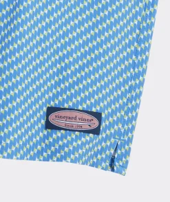 7 Inch Printed Chappy Swim Trunks