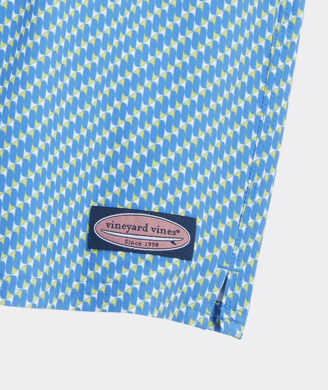 7 Inch Printed Chappy Swim Trunks