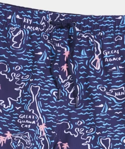 7 Inch Printed Chappy Swim Trunks