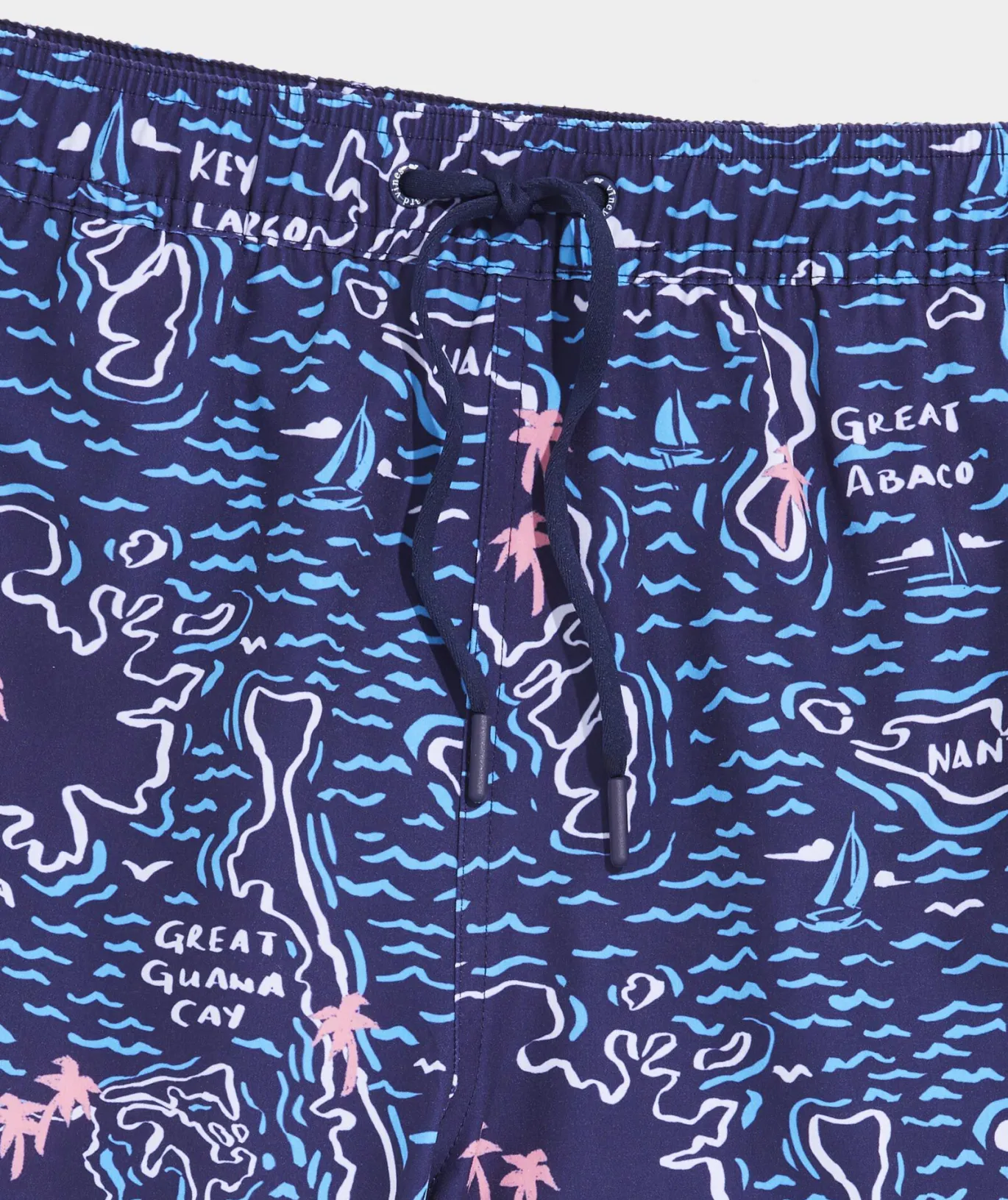7 Inch Printed Chappy Swim Trunks