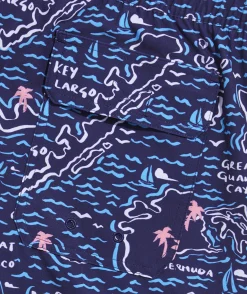 7 Inch Printed Chappy Swim Trunks