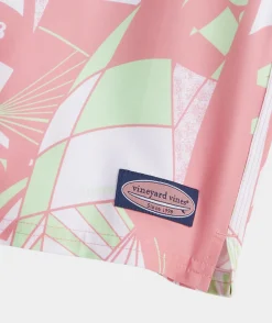 7 Inch Printed Chappy Swim Trunks