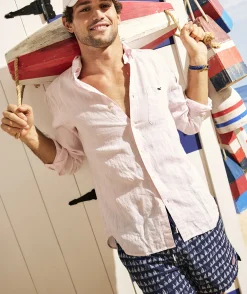 7 Inch Printed Chappy Swim Trunks