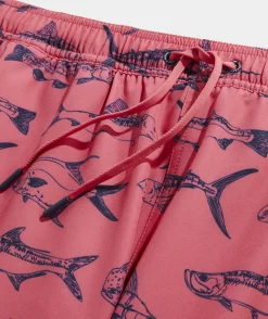 5 Inch Printed Chappy Swim Trunks