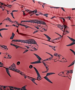 5 Inch Printed Chappy Swim Trunks