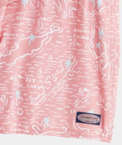 7 Inch Printed Chappy Swim Trunks