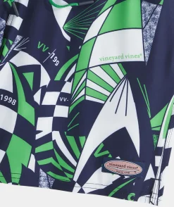 7 Inch Printed Chappy Swim Trunks