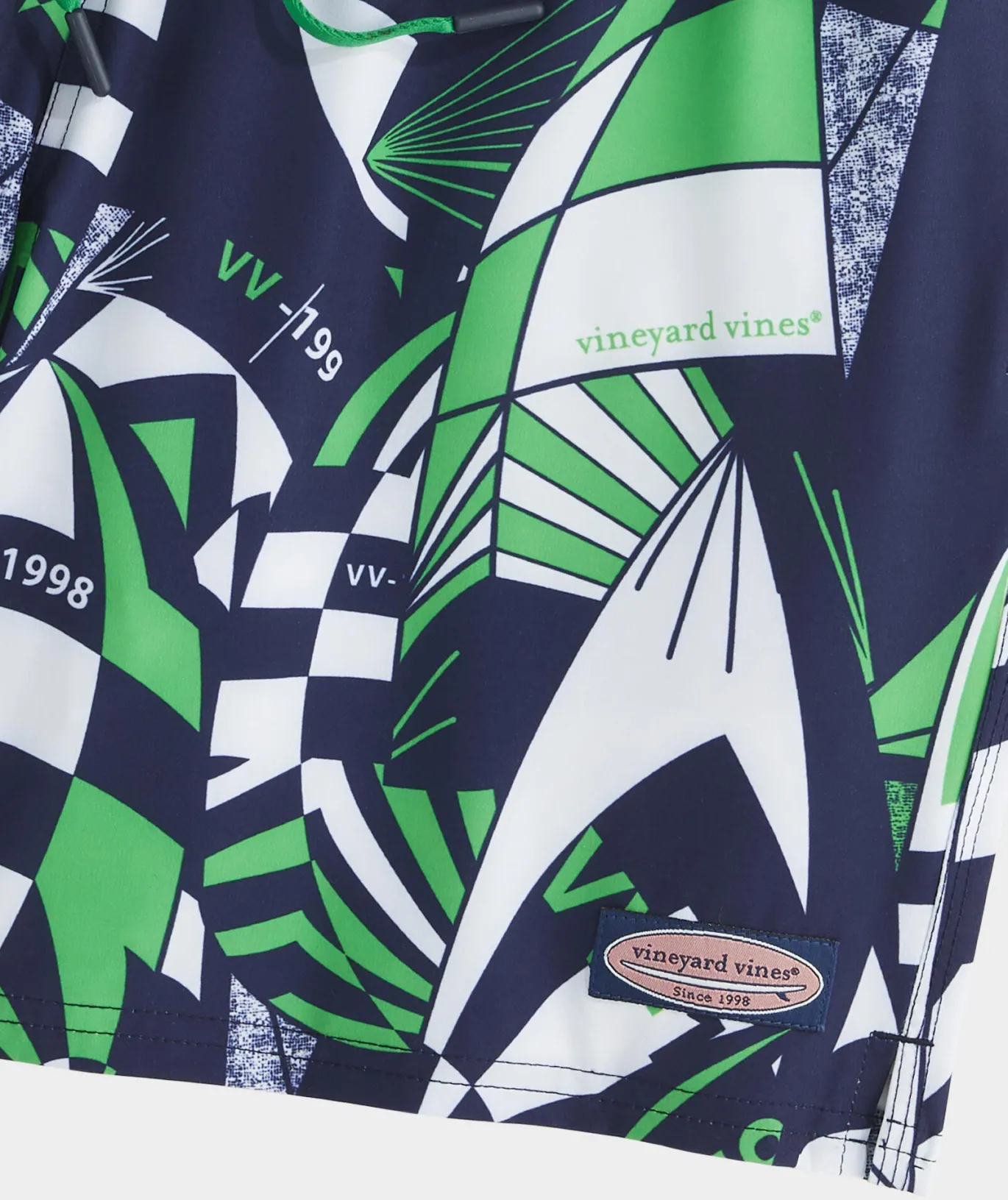 7 Inch Printed Chappy Swim Trunks