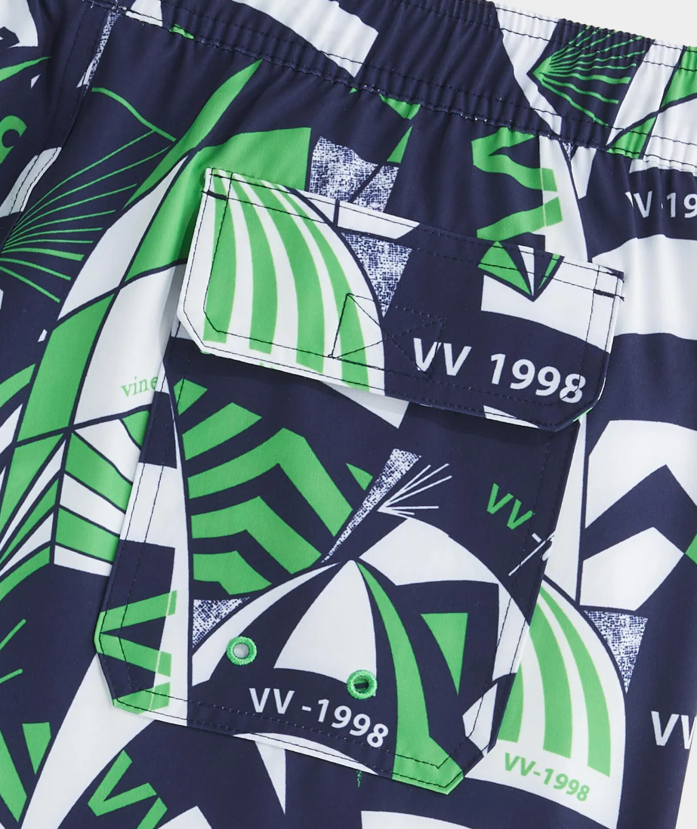 7 Inch Printed Chappy Swim Trunks