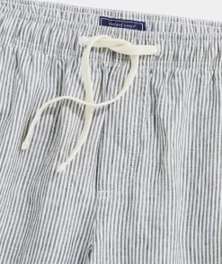 7 Inch Pull-On Linen Shorts
