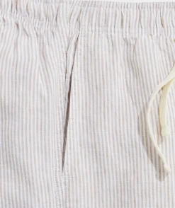 7 Inch Pull-On Linen Shorts