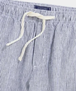 7 Inch Pull-On Linen Shorts
