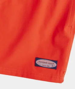 5 Inch Solid Chappy Swim Trunks