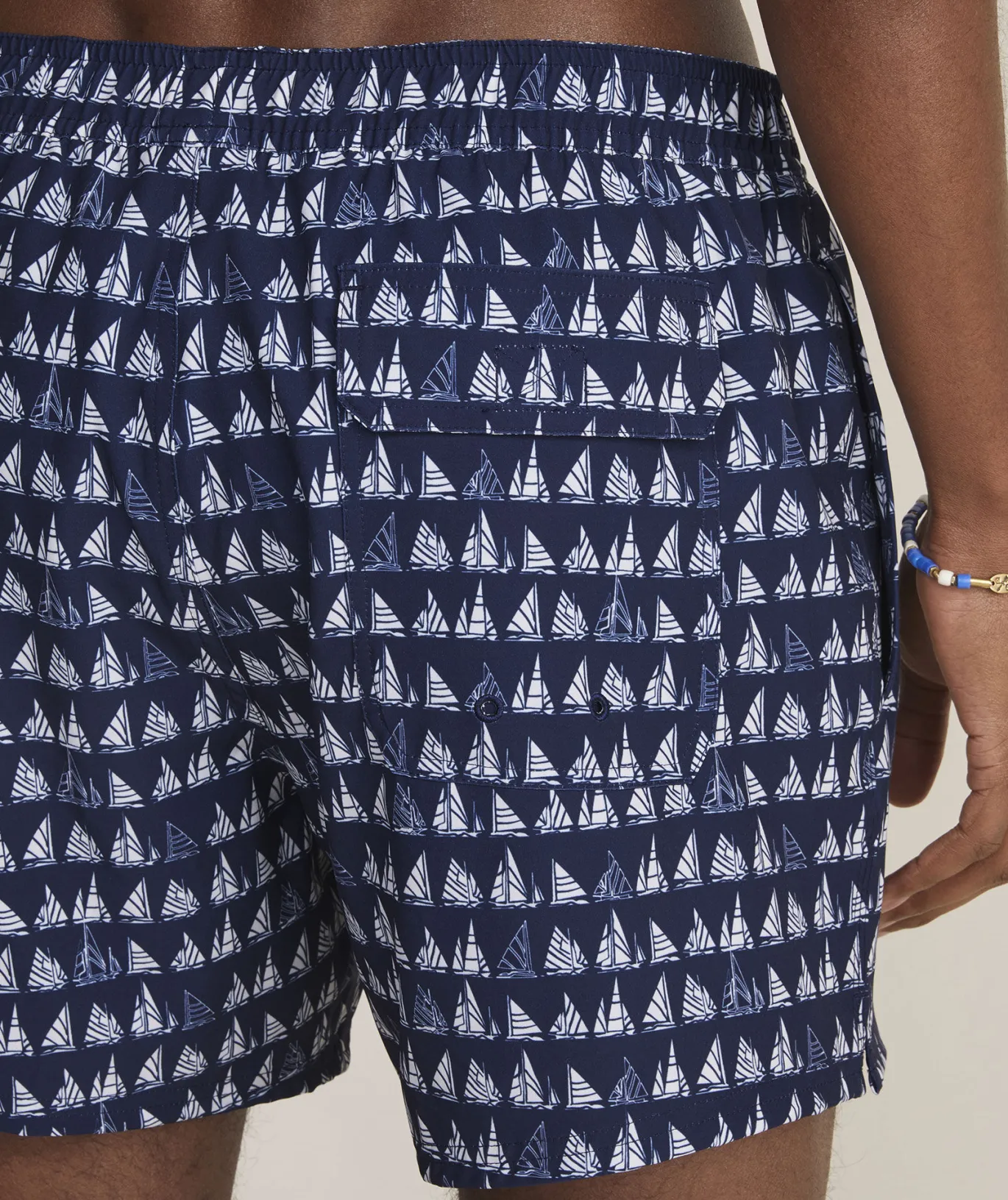 7 Inch Solid Chappy Swim Trunks