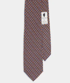 Basketballs & Stars Silk Tie