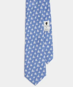 Boat Parade Silk Tie