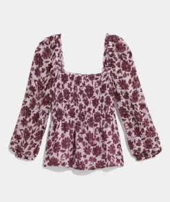 Bow Tie Button-Front Top