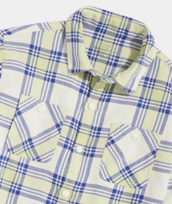 Boys Tattersall On-The-Go brrr Shirt