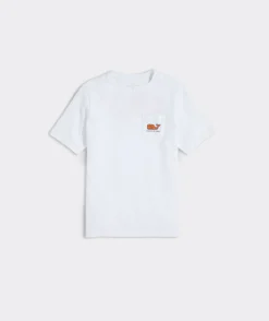 Boys' Basketball Whale Short-Sleeve Pocket Tee