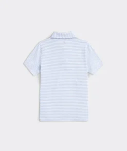 Boys' Bradley Stripe Sankaty Polo