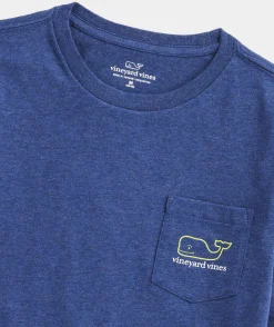 Boys' Bunny Suit Character Whale Short-Sleeve Pocket Tee