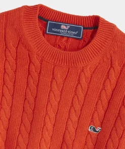 Boys' Classic Quarter-Zip Sweater