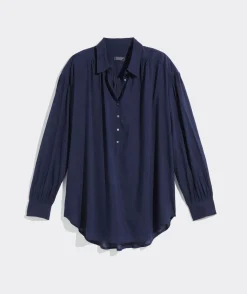 Boys' Cotton Short-Sleeve Cabana Shirt