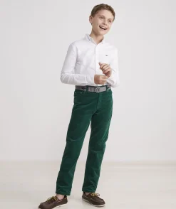 Boys' Cotton Short-Sleeve Tropical Shirt