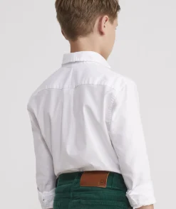 Boys' Cotton Short-Sleeve Tropical Shirt