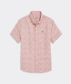 Boys' Cotton Short-Sleeve Tropical Shirt
