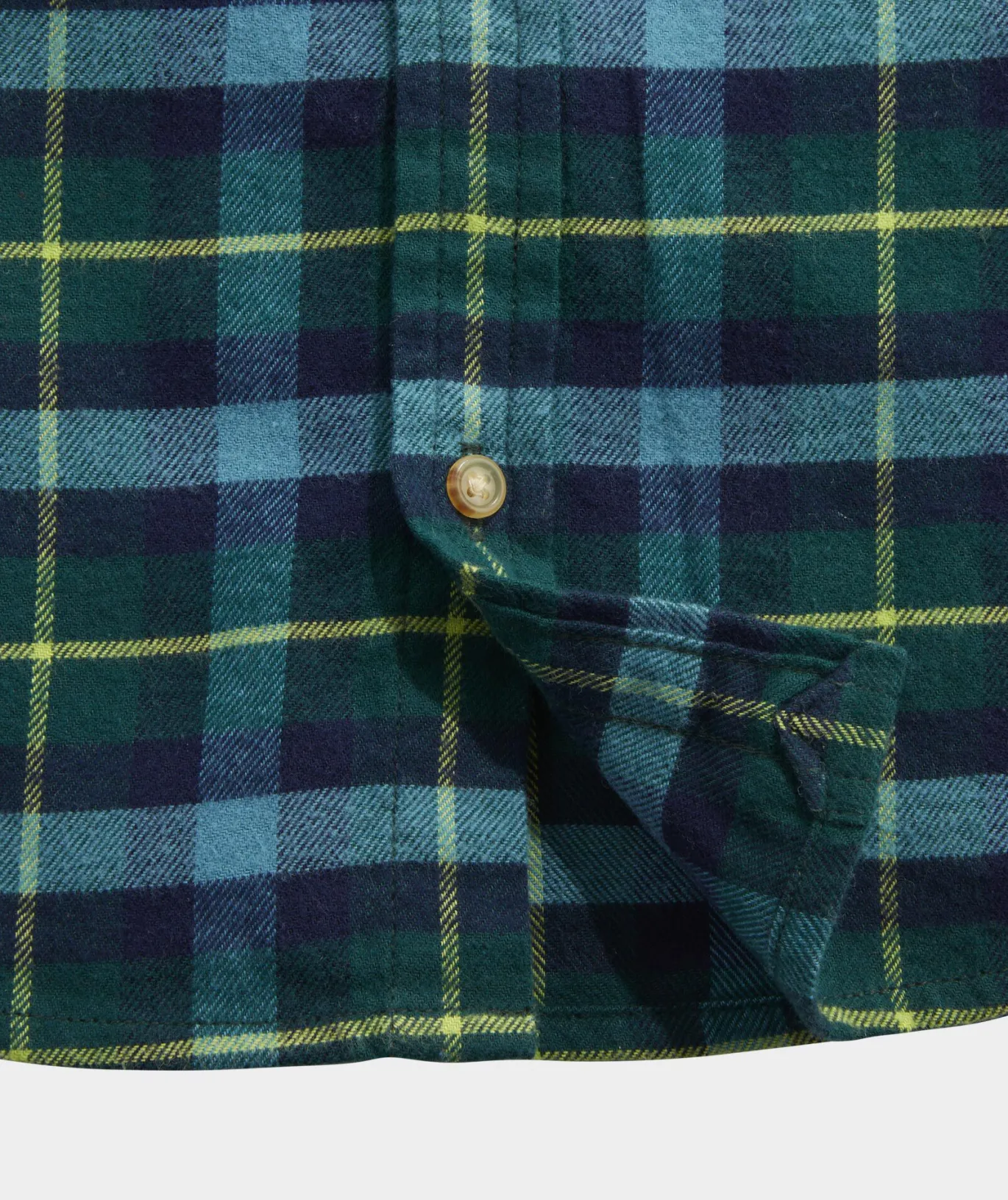Boys' Cotton Twill Plaid Shirt