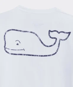 Boys' Fish Hook Whale Long-Sleeve Harbor Performance Tee