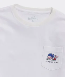 Boys' Football Whale Long-Sleeve Tee