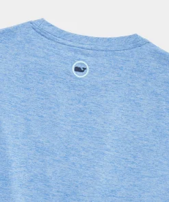 Boys' Front Whale Short-Sleeve Harbor Performance Tee