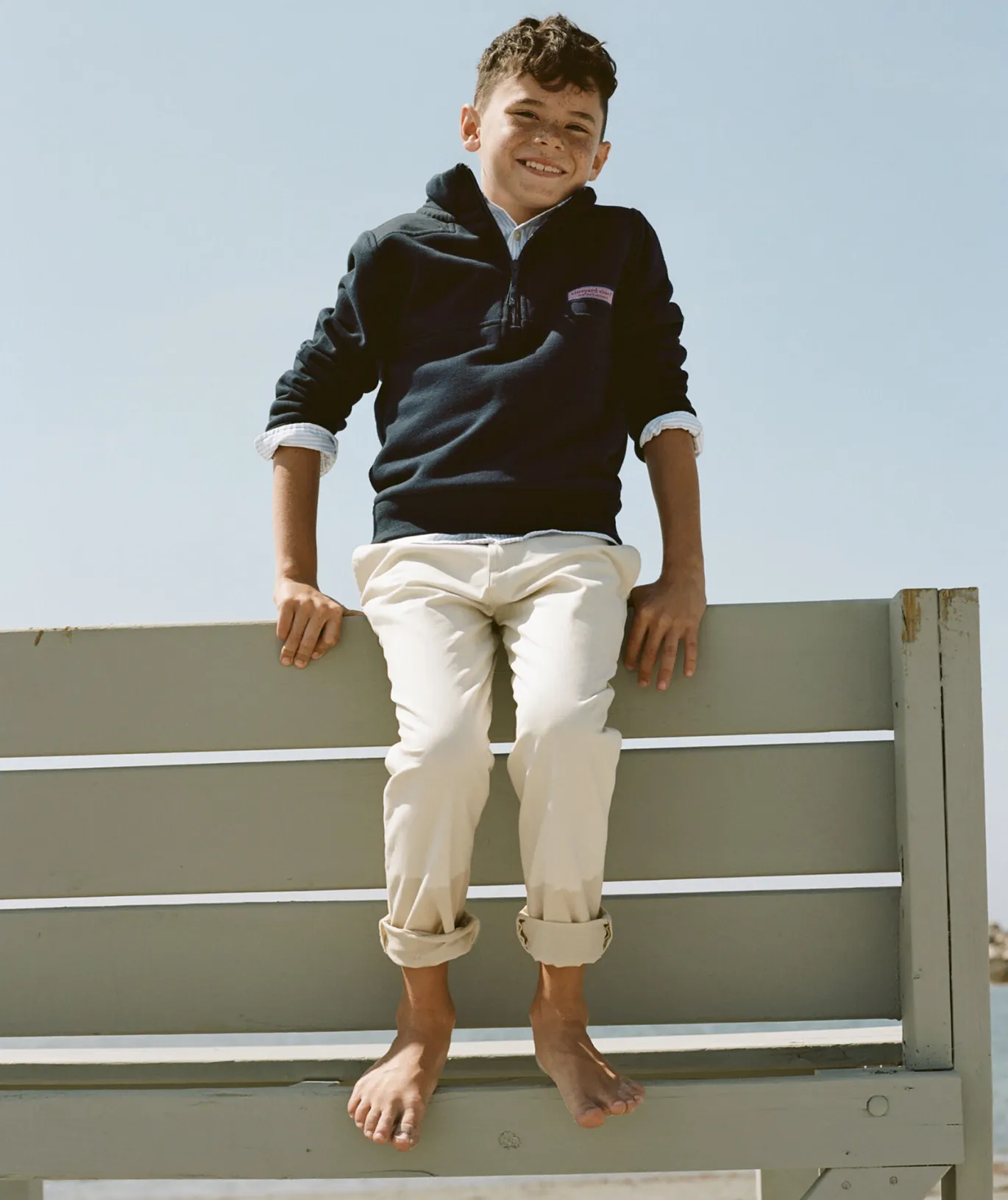 Boys' Heathered Performance Joggers