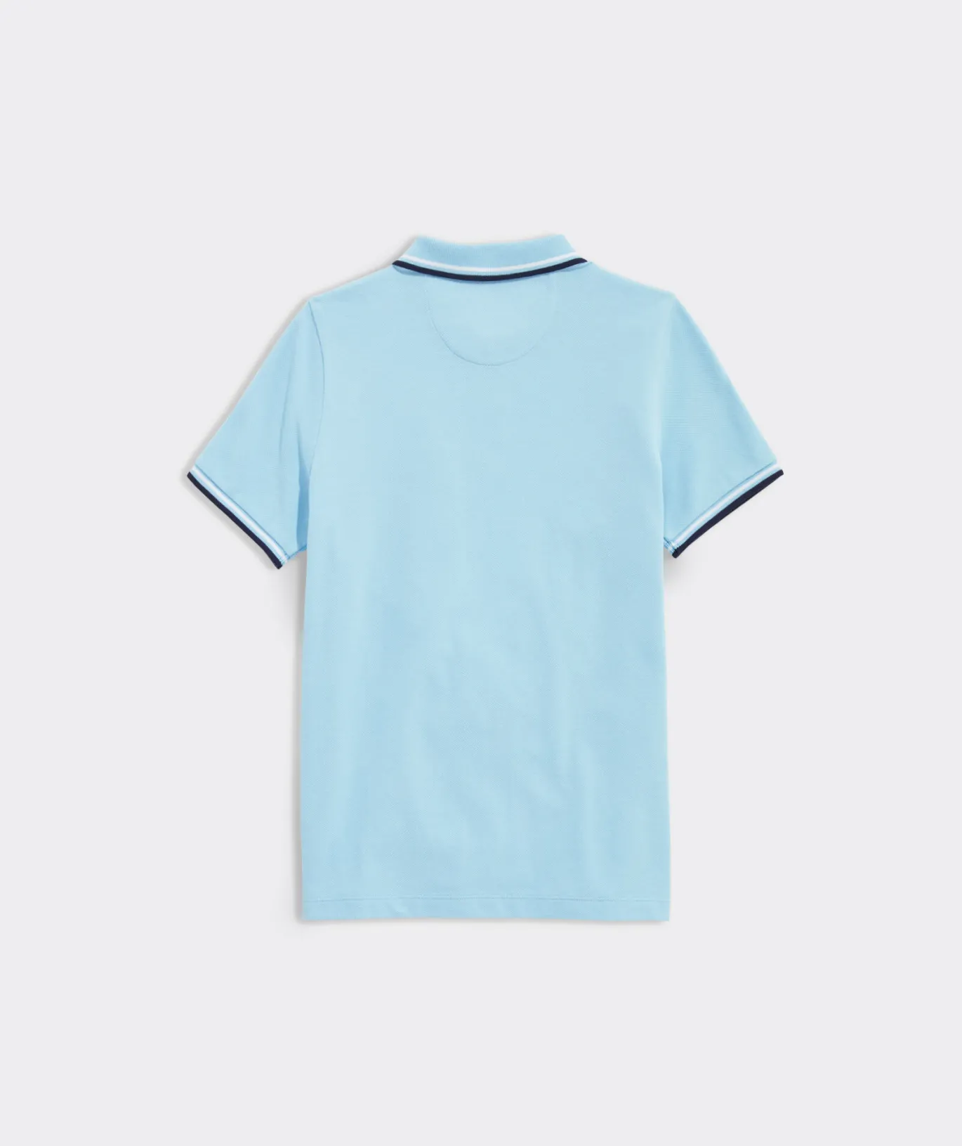Boys' Heritage Tipped Pique Polo