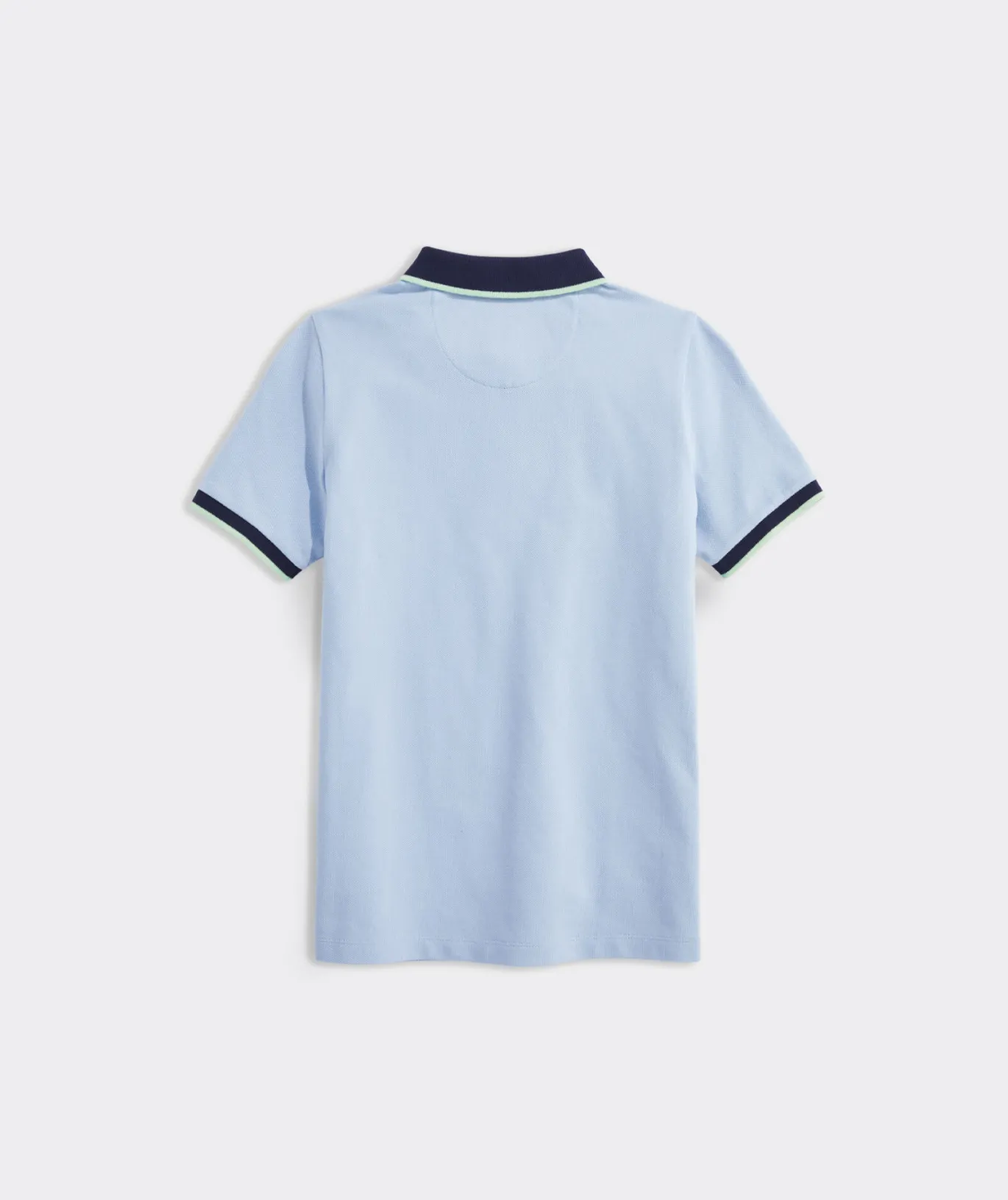 Boys' Heritage Tipped Pique Polo