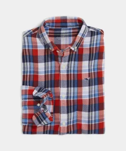 Boys' Lightweight On-The-Go Gingham Shirt