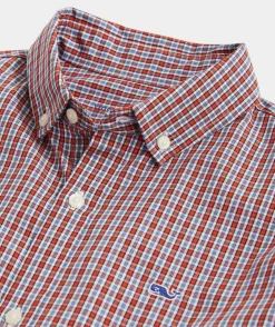 Boys' Lightweight On-The-Go Plaid Shirt
