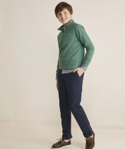 Boys' Lobster Shawl Full-Zip Cardigan