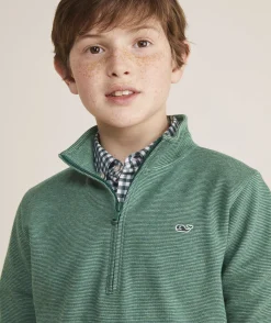 Boys' Lobster Shawl Full-Zip Cardigan