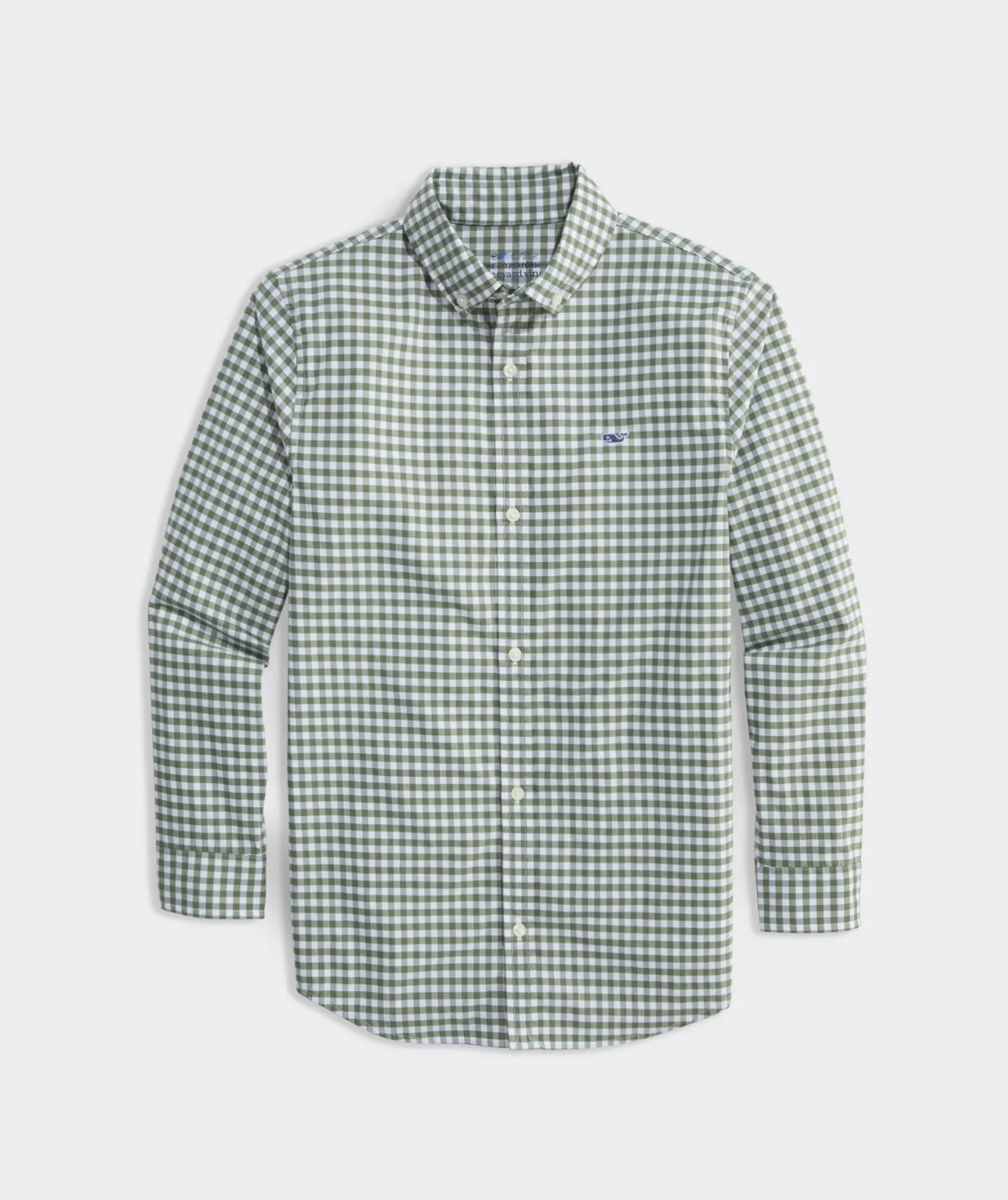Boys' On-The-Go brrrº Gingham Shirt