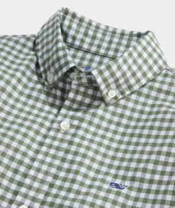 Boys' On-The-Go brrrº Gingham Shirt