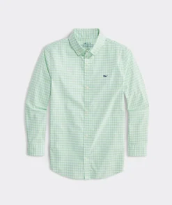 Boys' On-The-Go brrrº Gingham Shirt