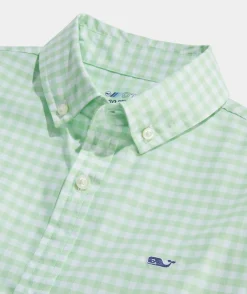 Boys' On-The-Go brrrº Gingham Shirt