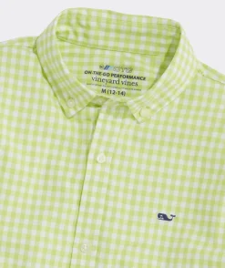 Boys' On-The-Go brrrº Solid Shirt