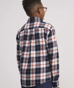 Boys' On-The-Go brrrº Tattersall Shirt