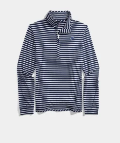 Boys' On-The-Go Whale Outline Long-Sleeve Harbor Performance Hoodie
