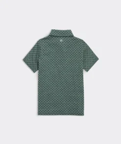 Boys' Printed Sankaty Polo