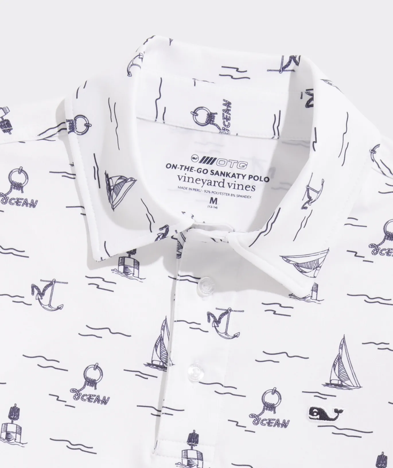 Boys' Printed Sankaty Polo